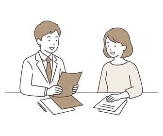 相談のイラスト
