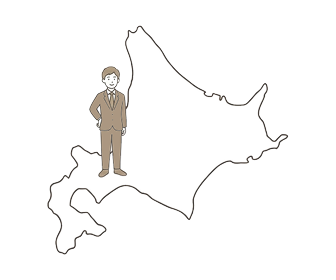 北海道のイラスト